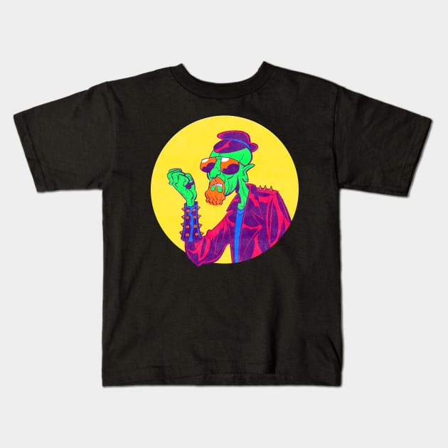 Rob Halford Kids T-Shirt by tommartinart